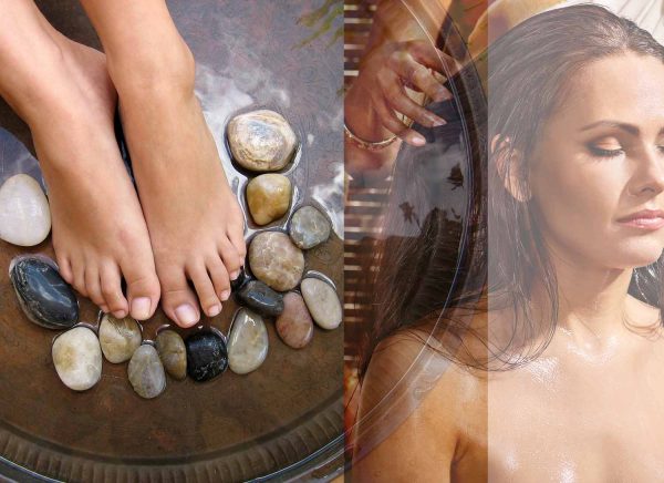 indian champissage with foot massage