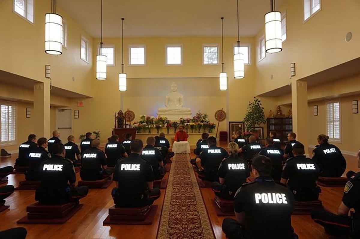 peel police meditating