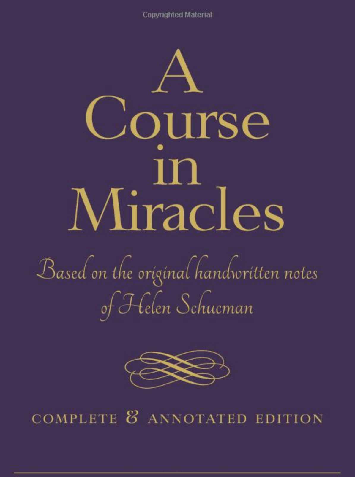 a course in miracles book cover
