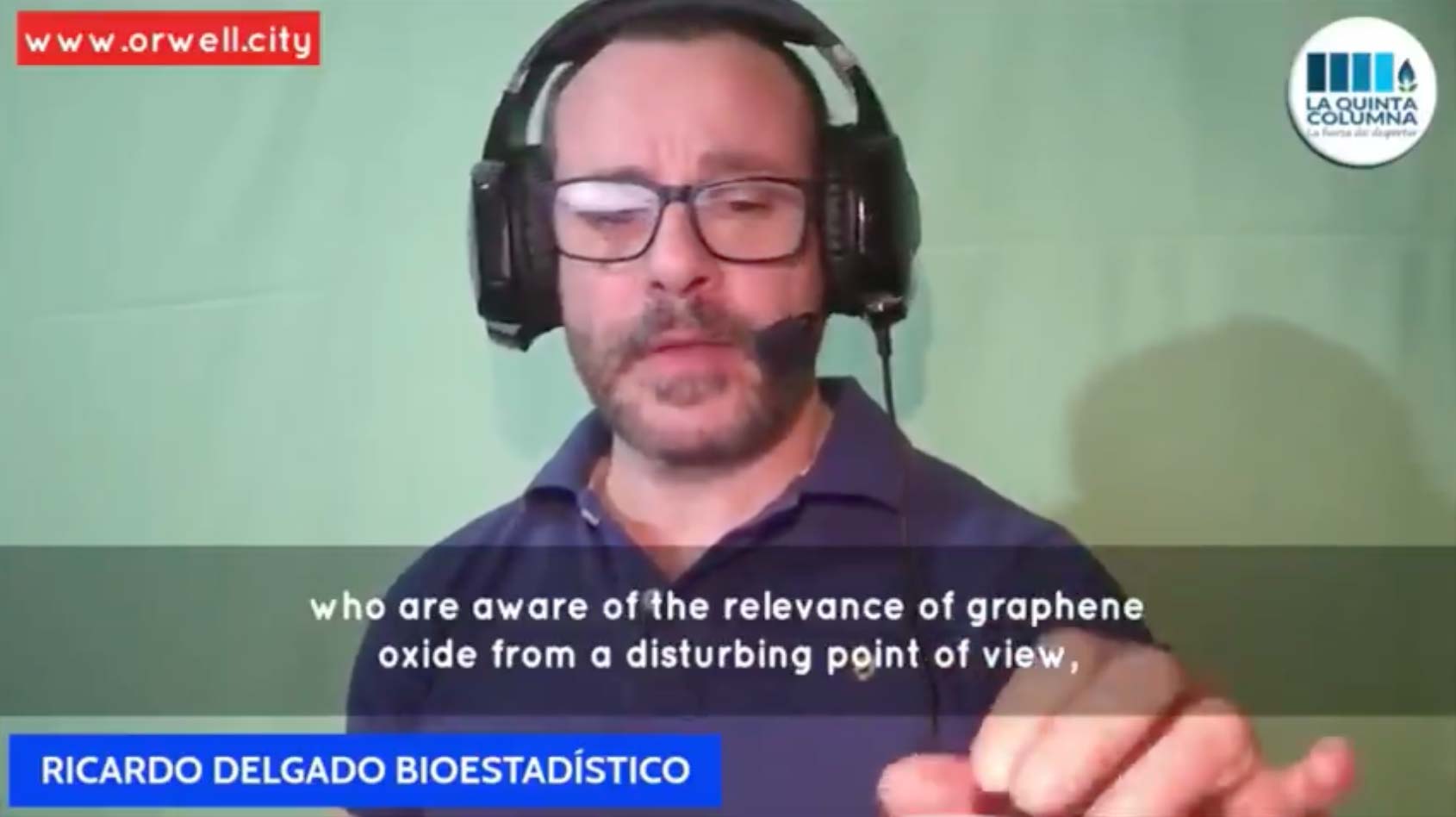 Ricardo Delgado Explains How To Remove Graphene Oxide From The Body After A Covid Jab!