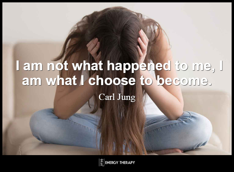 I am not what happened to me, I am what I choose to become. ~ Carl Jung